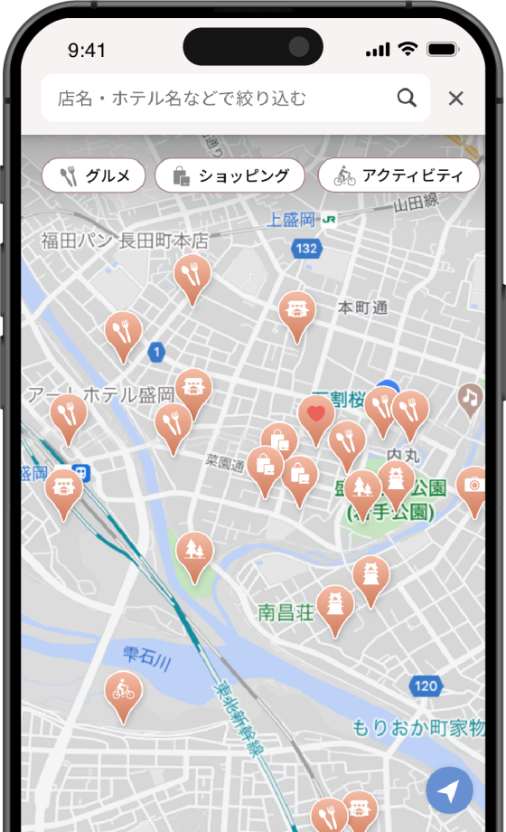 マップから探す